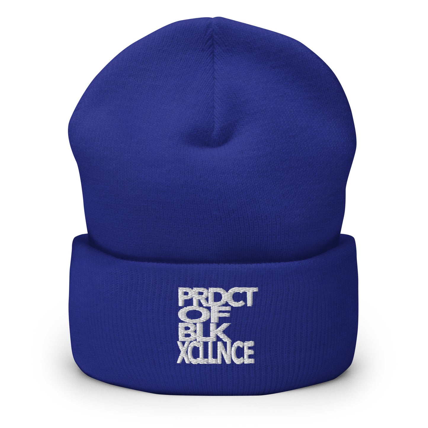 "Product of Black Excellence" Beanie